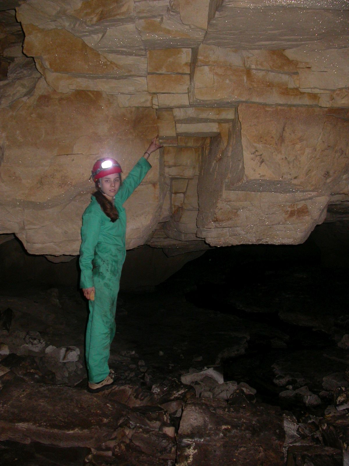 Jessica in Adamastor Cave